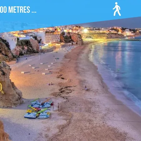 Caporizon-albufeira-vue Panoramique Mer-hyper Centre-4 Personnes Daire *