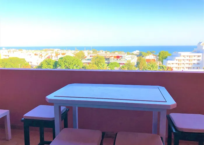 Caporizon-albufeira-vue Panoramique Mer-hyper Centre-4 Personnes * Albufeira