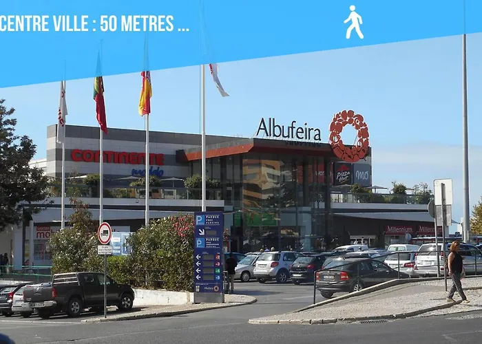 Caporizon-albufeira-vue Panoramique Mer-hyper Centre-4 Personnes Appartamento